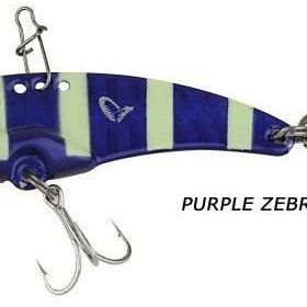 Savage Gear 3D VİB Blade 3.5 cm 4 gr Jig Purple Zebra Glow Suni Yem