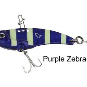 Savage Gear 3D VIB Blade 3.5 cm 4 gr Purple Zebra Glow Suni Yem