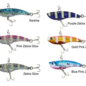 Savage Gear 3D VIB Blade 3.5 cm 4 gr Zebra Glow Suni Yem