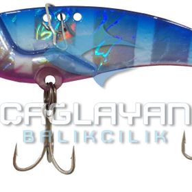 Savage Gear 3D VIB Blade 4.5 cm 8.5 gr Blue Pink Zebra Suni Yem