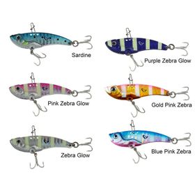Savage Gear 3D VIB Blade 4.5 cm 8.5 gr Purple Zebra Glow Suni Yem