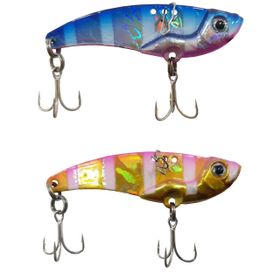 Savage Gear 3D VİB Blade 5,5 cm 14,5 gr Blue Pink Zebra Suni Yem