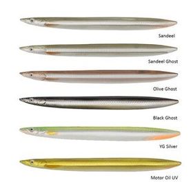 Savage Gear B-SG Line Thru Sandeel 03 Olive Ghost 150 mm 27 gr Suni Yem