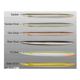 Savage Gear B-SG Line Thru Sandeel 06 Motoroil UV 150 mm 27 gr Suni Yem