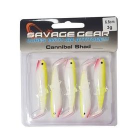Savage Gear Cannibal 6.8 cm 3 gr 5 Adet Clown Suni Yem