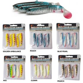 Savage Gear Cannibal 6.8 cm 3 gr 5 Adet Clown Suni Yem