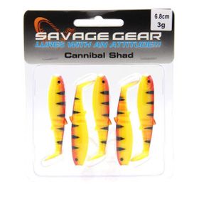 Savage Gear Cannibal 6.8 cm 3 gr 5 Adet Golden Ambulance Suni Yem