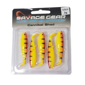 Savage Gear Cannibal 6.8 cm 3 gr 5 Adet Golden Ambulance Suni Yem