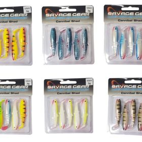 Savage Gear Cannibal 6.8 cm 3 gr 5 Adet Mix Suni Yem