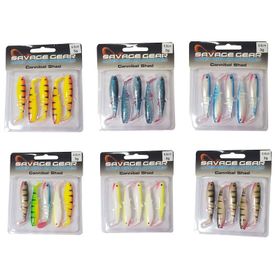 Savage Gear Cannibal 6.8 cm 3 gr 5 Adet Mix Suni Yem