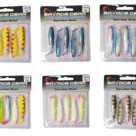 Savage Gear Cannibal 6.8 cm 3 gr 5 Adet Mix Suni Yem