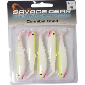 Savage Gear Cannibal 8 cm 5 gr 5 Adet Clown Suni Yem