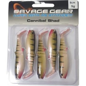 Savage Gear Cannibal 8 cm 5 gr 5 Adet Perch Suni Yem
