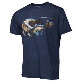 Savage Gear Cannibal Blue Melange T-Shirt