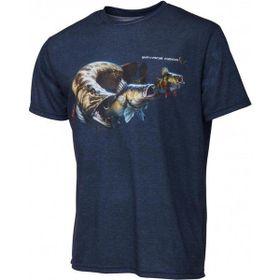 Savage Gear Cannibal Blue Melange T-Shirt