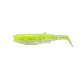 Savage Gear Cannibal Shad 10 cm 9 gr Flou Yellow Glow Suni Yem
