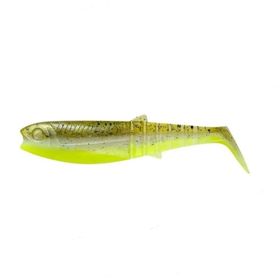 Savage Gear Cannibal Shad 10 cm 9 gr Green Pearl Yellow Suni Yem