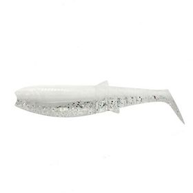 Savage Gear Cannibal Shad 10 cm 9 gr White Flash Suni Yem
