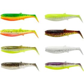 Savage Gear Cannibal Shad 6.8 cm 3 gr Purple Glitter Bomb Suni Yem