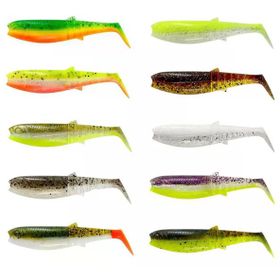 Savage Gear Cannibal Shad 8 cm 5 gr Green Pearl Yellow Suni Yem