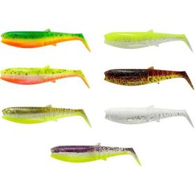 Savage Gear Cannibal Shad 8 cm 5 gr Green Pearl Yellow Suni Yem