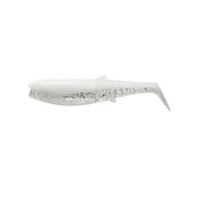 Savage Gear Cannibal Shad 8 cm 5 gr White Flash Suni Yem
