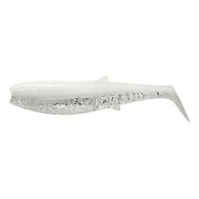 Savage Gear Cannibal Shad 8 cm 5 gr White Flash Suni Yem