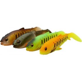 Savage Gear Craft Cannibal Paddletail 4 Adet 12.5 cm 20 gr Dark Water Mix