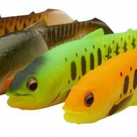 Savage Gear Craft Cannibal Paddletail 4 Adet 6.5 cm 4 gr Dark Water Mix