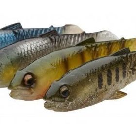 Savage Gear Craft Cannibal Paddletail 6.5 cm 4 gr Clear Water Mix 4 Adet Suni Balık Yemi