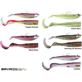 Savage Gear Cutbait Herring Kit 20 cm 270 gr Deciving 3D Burbot Glow Suni Yem