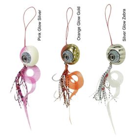 Savage Gear Cuttle Eye 100 gr Pink Glow Silver Suni Yem