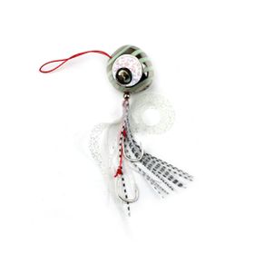 Savage Gear Cuttle Eye 100 gr Silver Zebra Glow Suni Yem