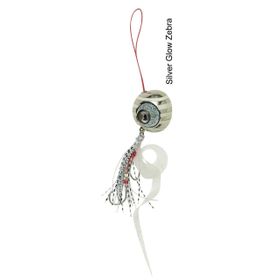 Savage Gear Cuttle Eye 100 gr Silver Zebra Glow Suni Yem