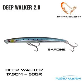Savage Gear Deep Walker 17.5 cm 50 gr Sardine Suni Yem