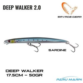 Savage Gear Deep Walker 17.5 cm 50 gr Sardine Suni Yem