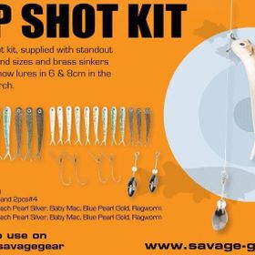 Savage Gear Dying Minnow Drop Shot Pro Pack Kit 30 Adet Nl Suni yem