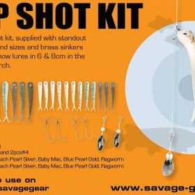 Savage Gear Dying Minnow Drop Shot Pro Pack Kit 30 Adet Nl Suni yem