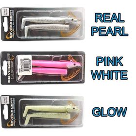 Savage Gear E-SG Sandeel Silikon Real Pearl 12.5 cm 23 gr Suni Balık Yemi