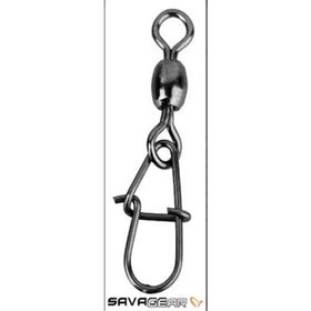 Savage Gear Eggsnap Swivel L #1 26 kg BLN 10 Adet Klips