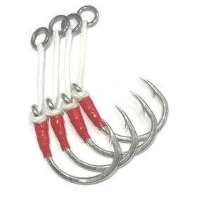 Savage Gear Eyed Asist Hook 4 Adet 4-0 Single 220lBS Suni Yem