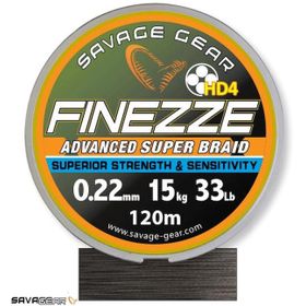 Savage Gear Finesse Hd4 Braid 300M Grey Ip Misina