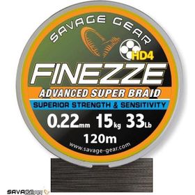 Savage Gear Finesse Hd4 Braid 300M Grey Ip Misina