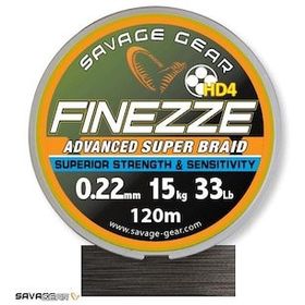Savage Gear Finesse Hd4 Braid 300M Grey Ip Misina