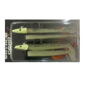 Savage Gear Glow 10 cm 10 gr Sandeel And Slug Suni Yem