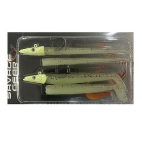 Savage Gear Glow 10 cm 10 gr Sandeel And Slug Suni Yem