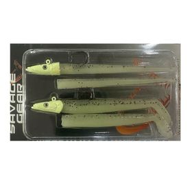 Savage Gear Glow 10 cm 10 gr Sandeel And Slug Suni Yem