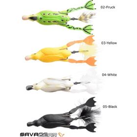 Savage Gear Hollow Ducklıng Wedless 7.5 cm 15 g 05-Black Yem