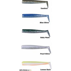 Savage Gear LB Sandeel 17 cm 15.5 cm Blue Silver Suni Yem
