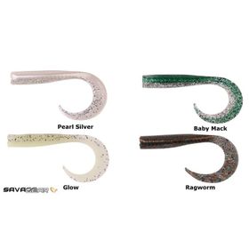 Savage Gear LB Sandeel Curltail 14 cm 4 Adet Suni Yem